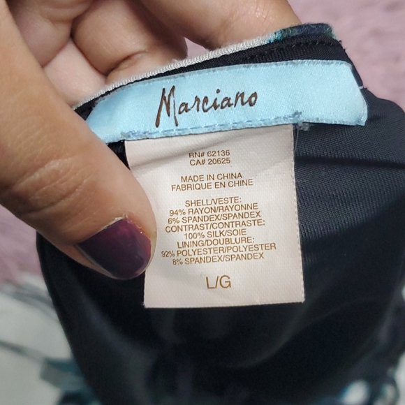 Marciano mini dress animal print tube top - Picture 2 of 6